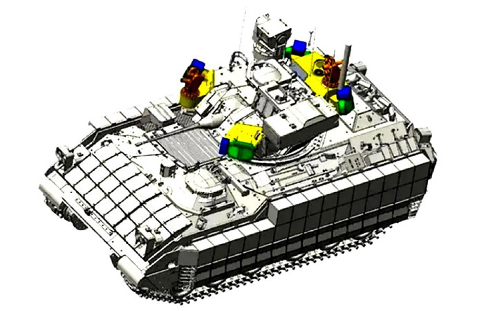 Элементы системы защиты./ Фото: armedconflicts.com