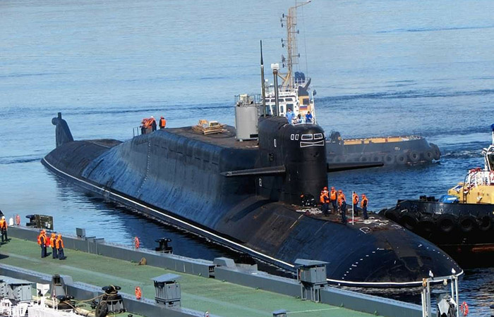 Подводные лодки 667БДРМ «Дельфин»./ Фото: pinterest.com