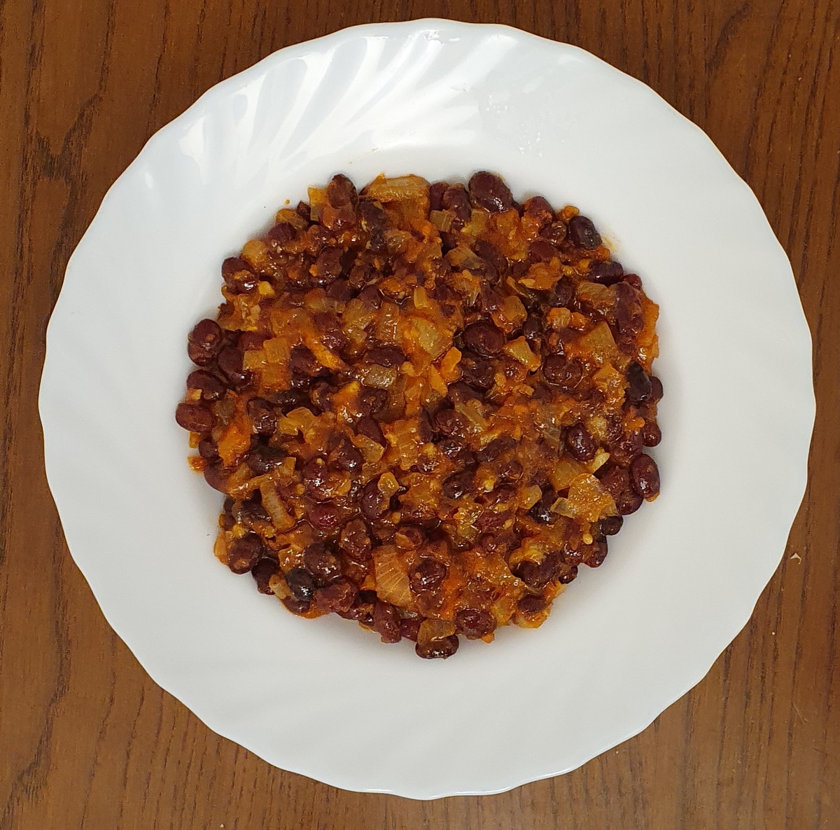 Фасоль по - домашнему. Фото автора.