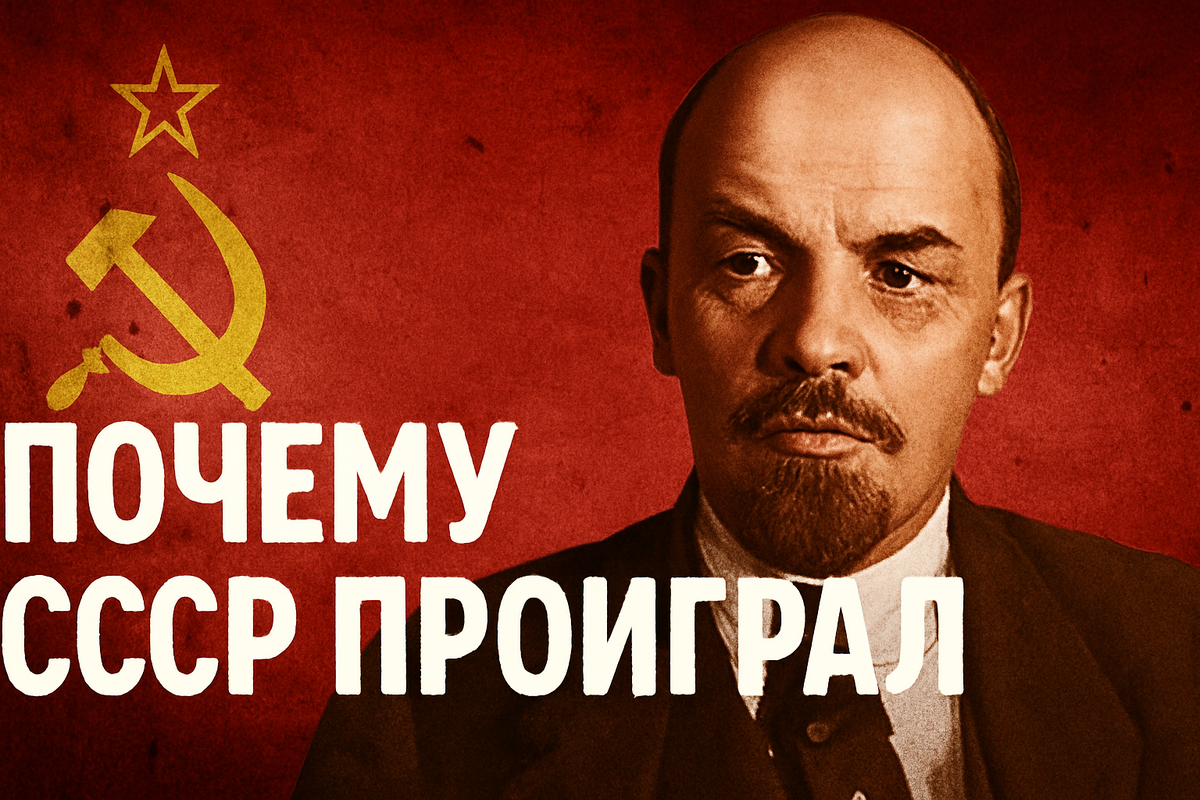 Почему СССР не мог конкурировать с Западом — вообще