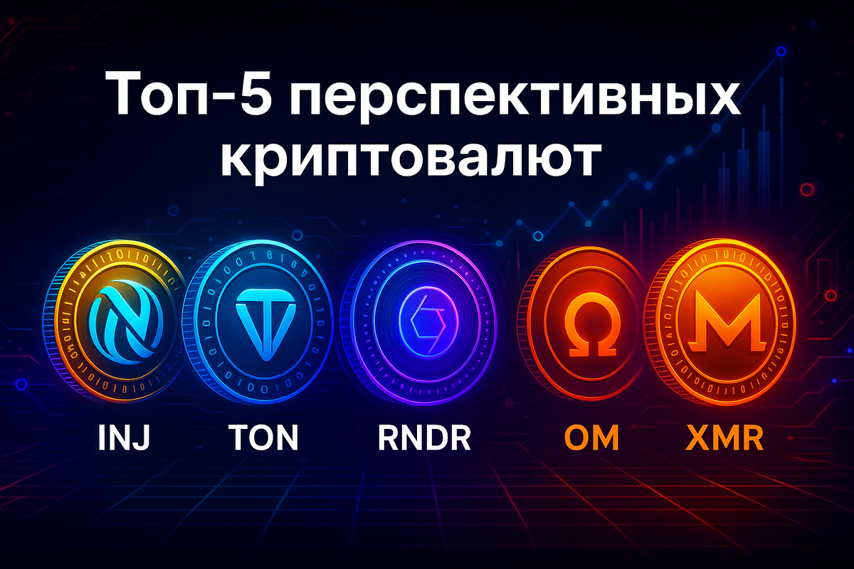 Топ-5 перспективных криптовалют 2025 года
