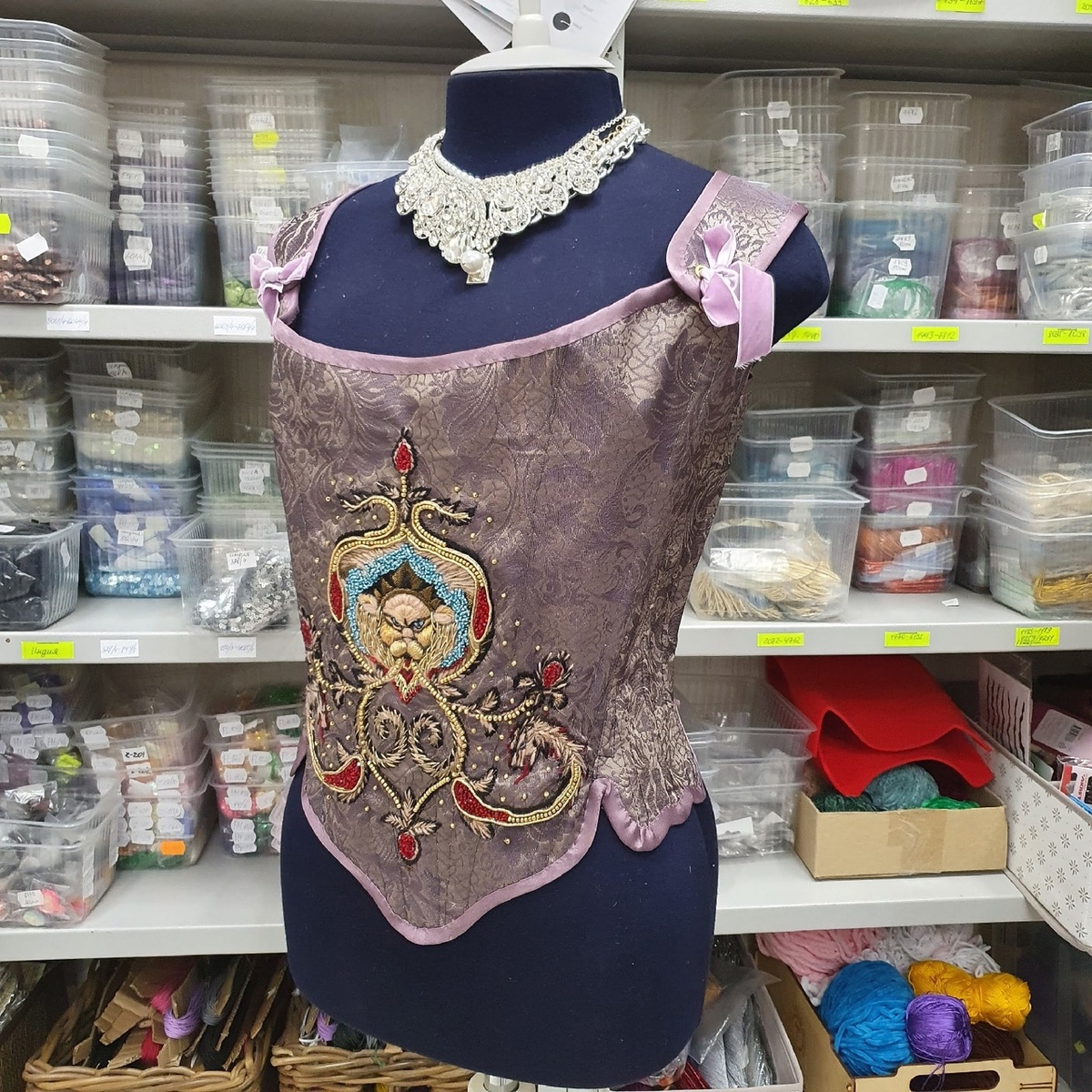 Авторский корсет от ателье Vintage rose (vintageroseatelier.ru)