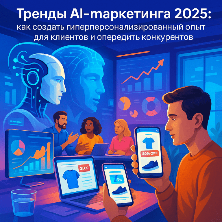    Тренды AI-маркетинга 2025: как создать гиперперсонализированный опыт для клиентов и опередить конкурентов Сергей