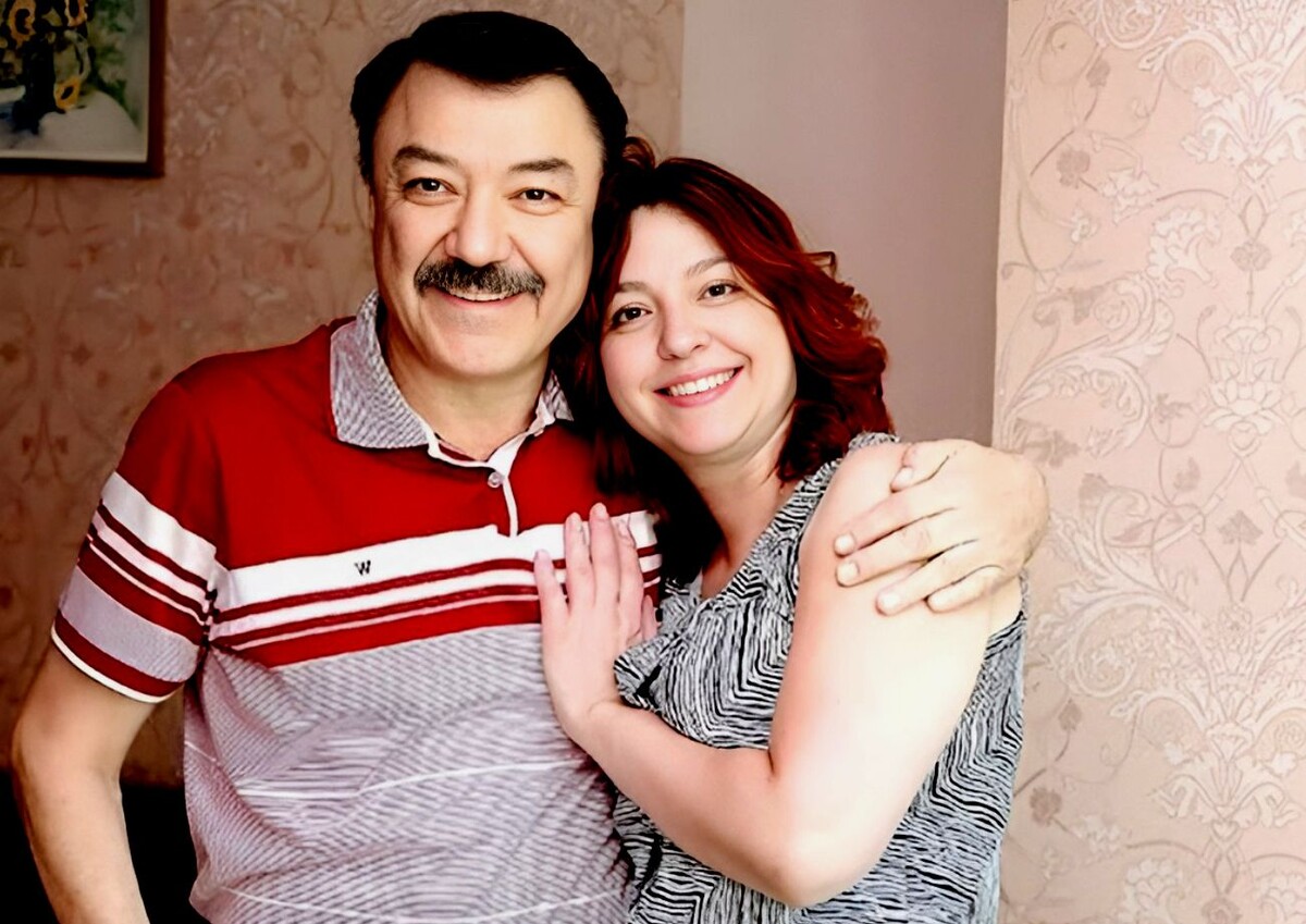 Рустам Сагдуллаев с женой