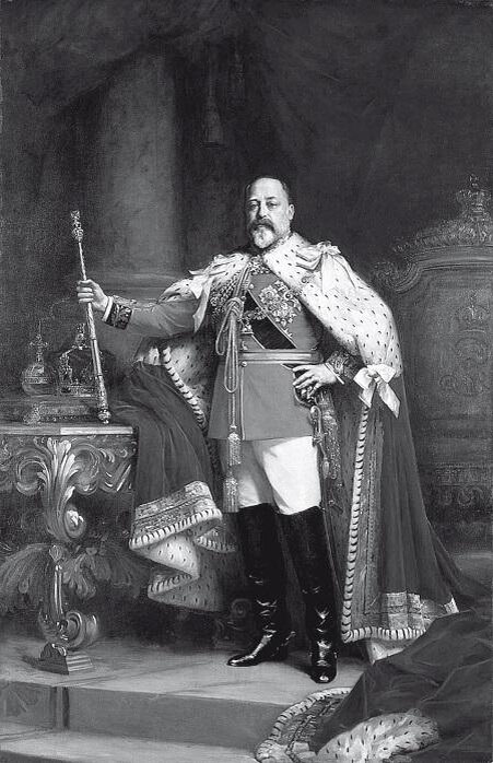 Люк Филдес. Король Эдуард VII. 1902. Национальная портретная галерея, Лондон