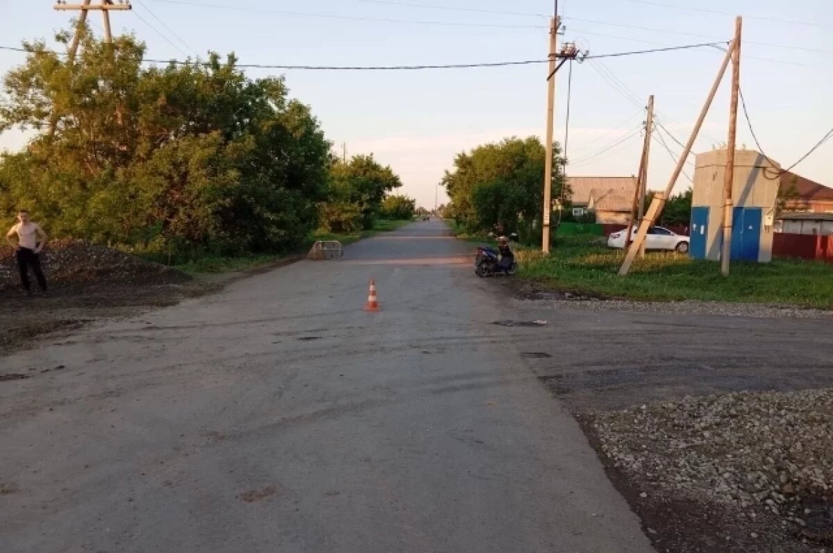    В Омской области подросток сбил маленькую девочку на велосипеде