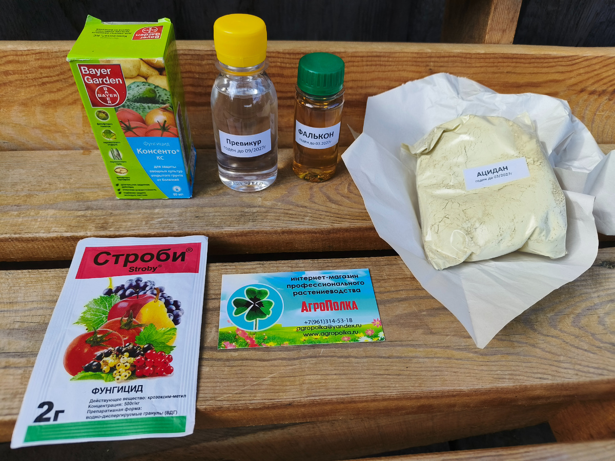 Мой заказ в интернет магазине "Агрополка". Превикур и фалькон разливают из оригинальных упаковок в такую тару.