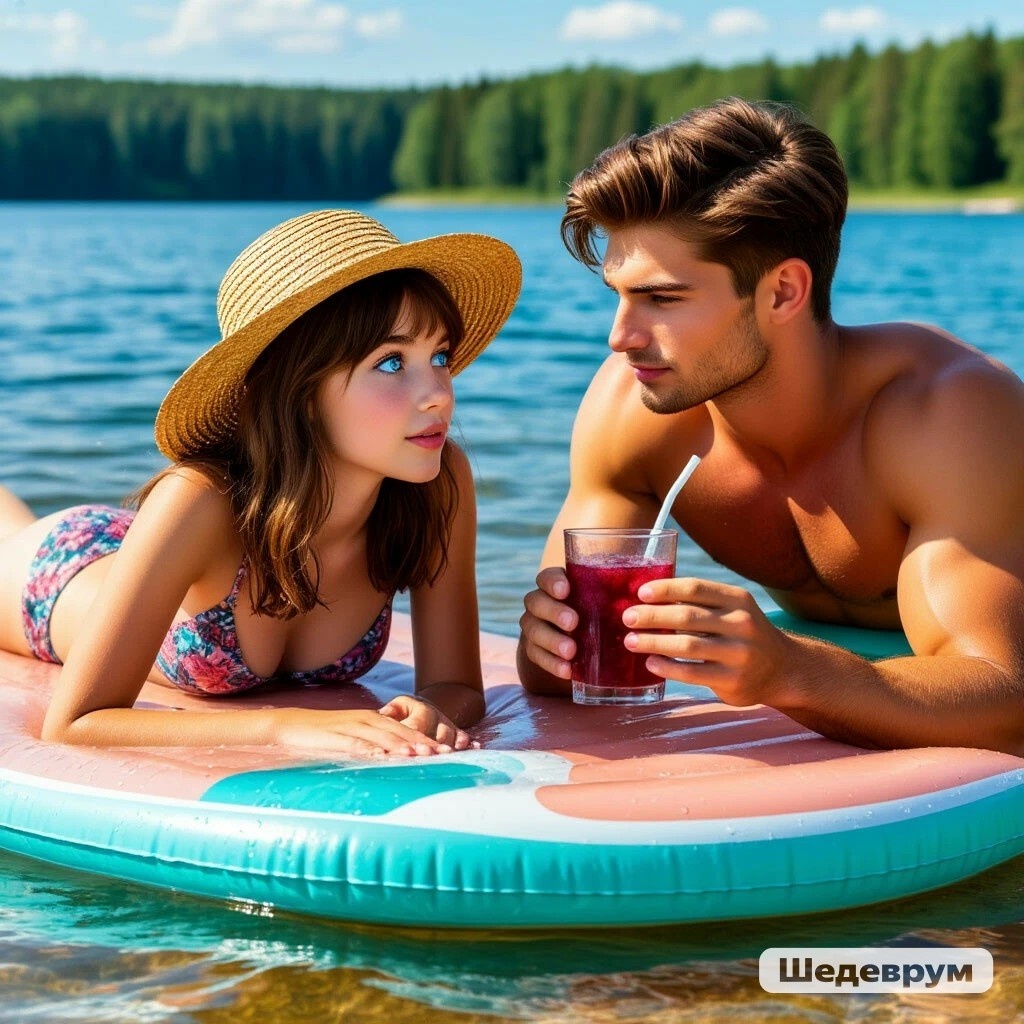 Картинку сгенерировал читатель Vyacheslav Lebedev специально для романа "Сиделка". Публикуется с разрешения автора.
