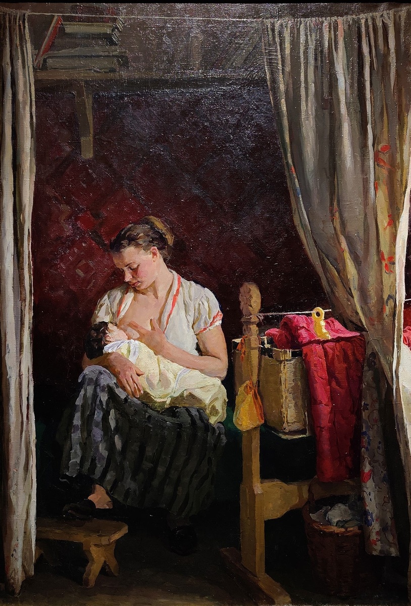 Д.Д.Жилинский. Утро. 1954. ГТГ.