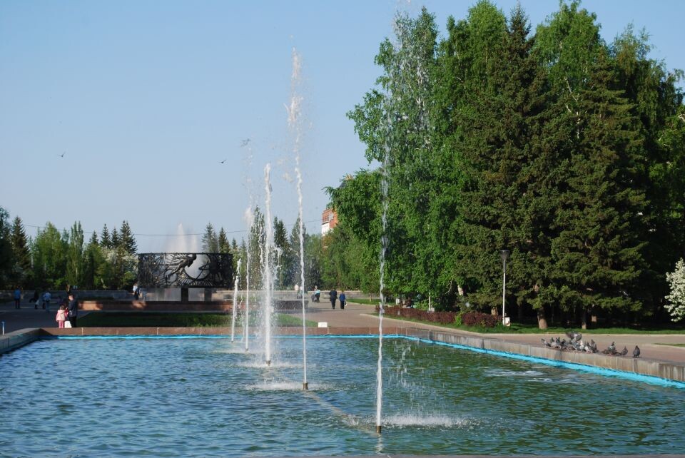    Фонтан. Барнаул . Источник: Елизавета Жаринова/"Толк"