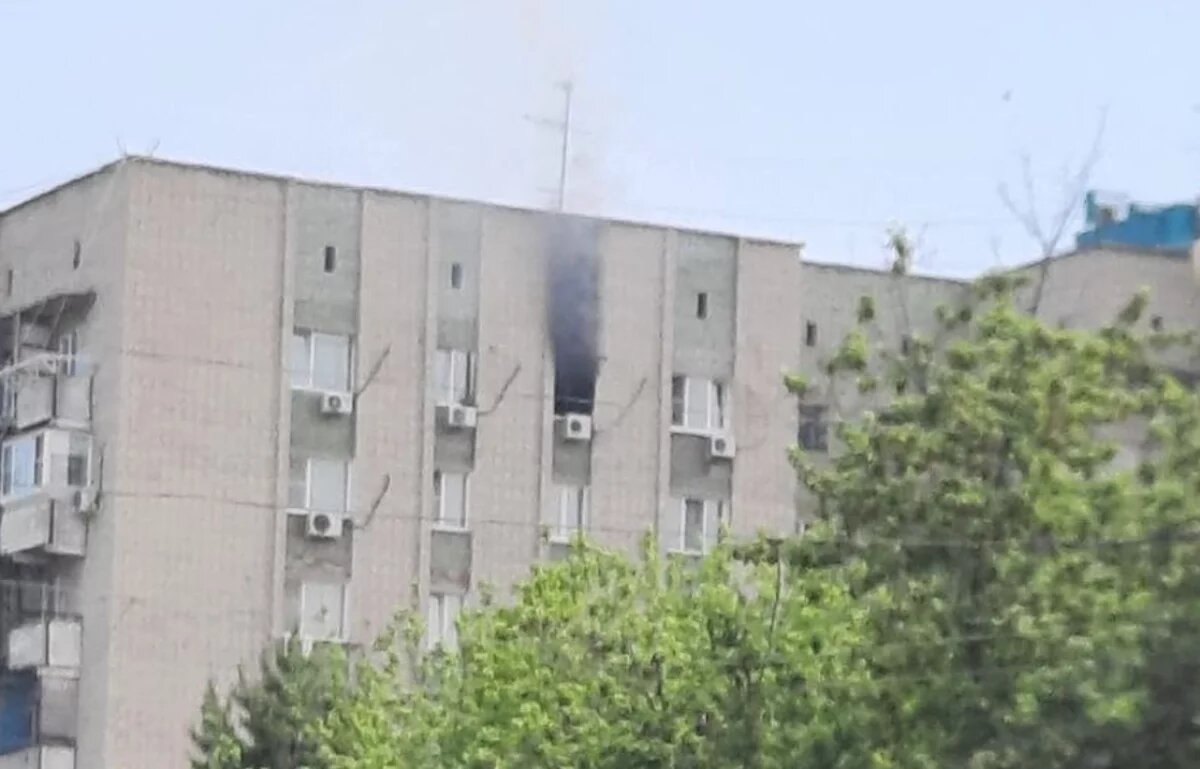    В Хабаровске горела девятиэтажка в Авиагородке