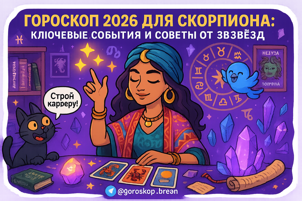    Дорогие Скорпионы в 2026 году раскроют свою внутреннюю силу и позволят звездам вести к новым возможностям Мария
