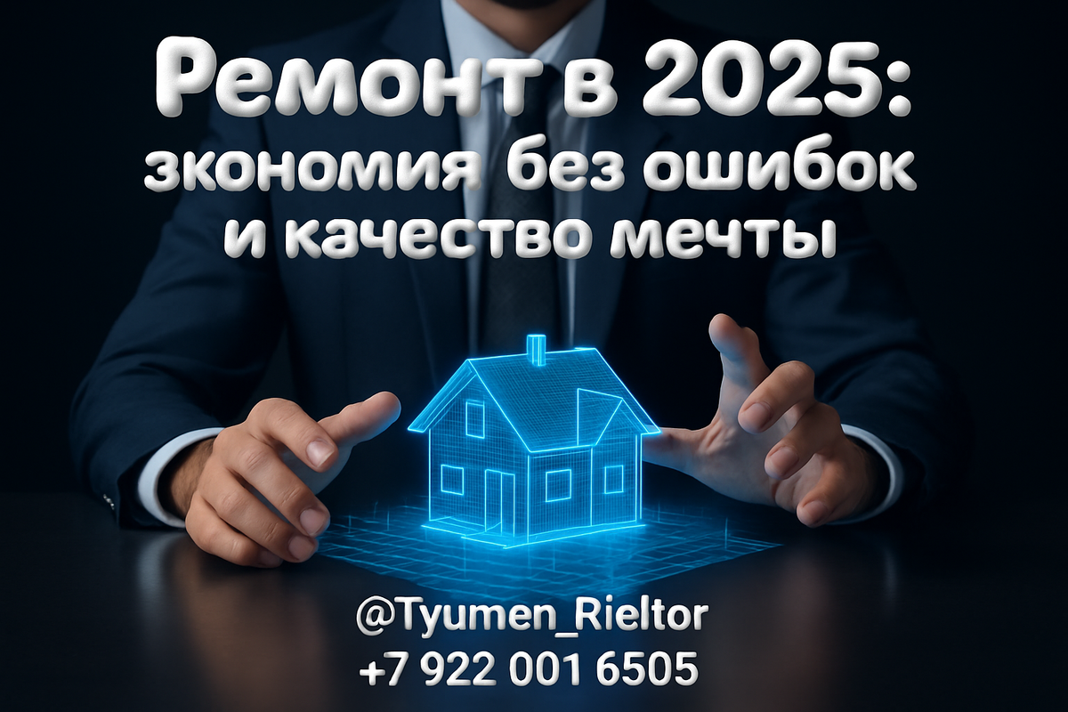    Ремонт в 2025: экономия без ошибок и качество мечты Святослав Шакин