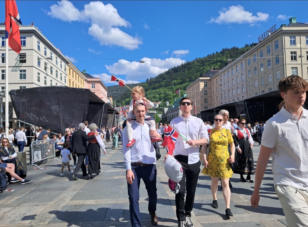 Жители Бергена.