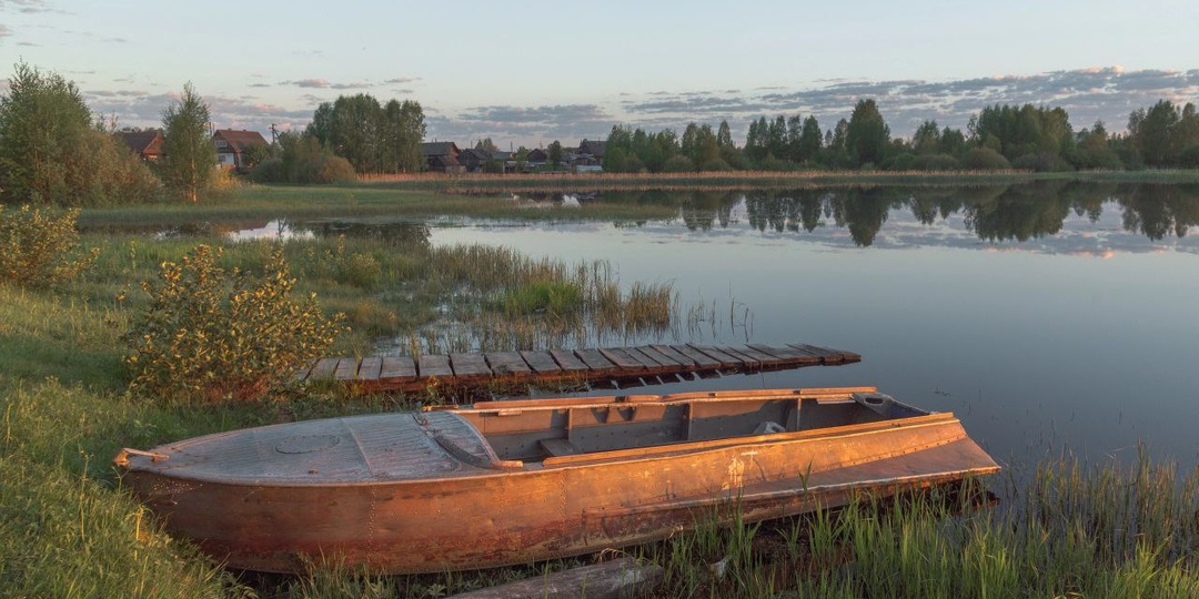 Лодочки на Кирсинском пруду