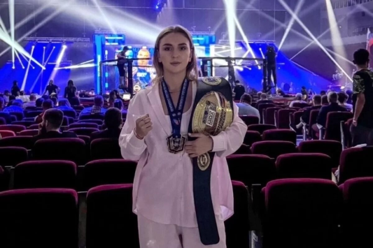    Спортсменка из Барнаула завоевала очередной пояс чемпионки России по ММА