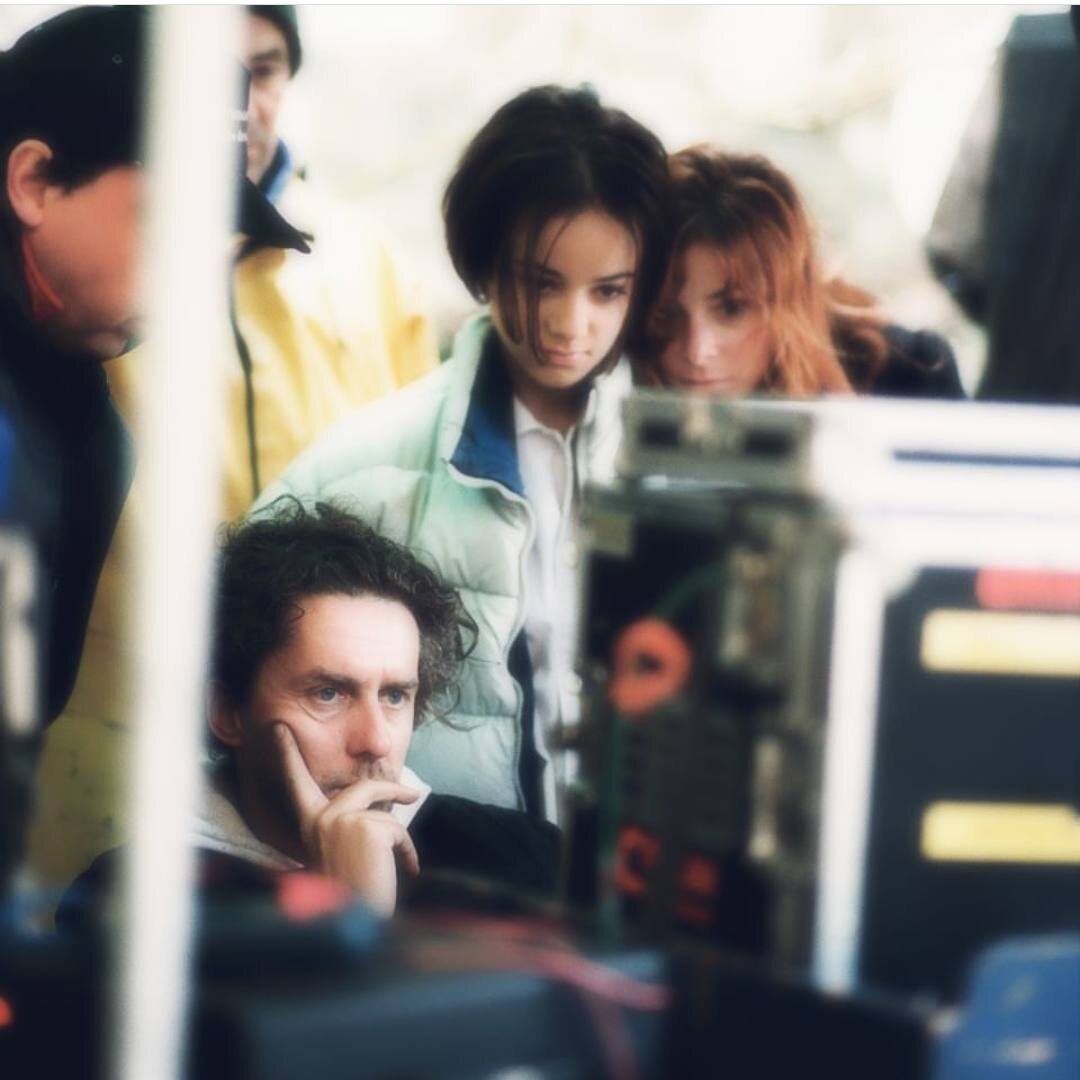 Милен Фармер, Alizée и Лоран Бутонна за работой.