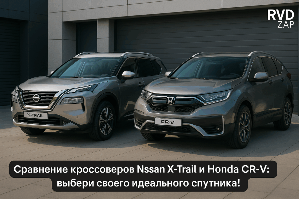    Сравнение характеристик Nissan X-Trail и Honda CR-V admin