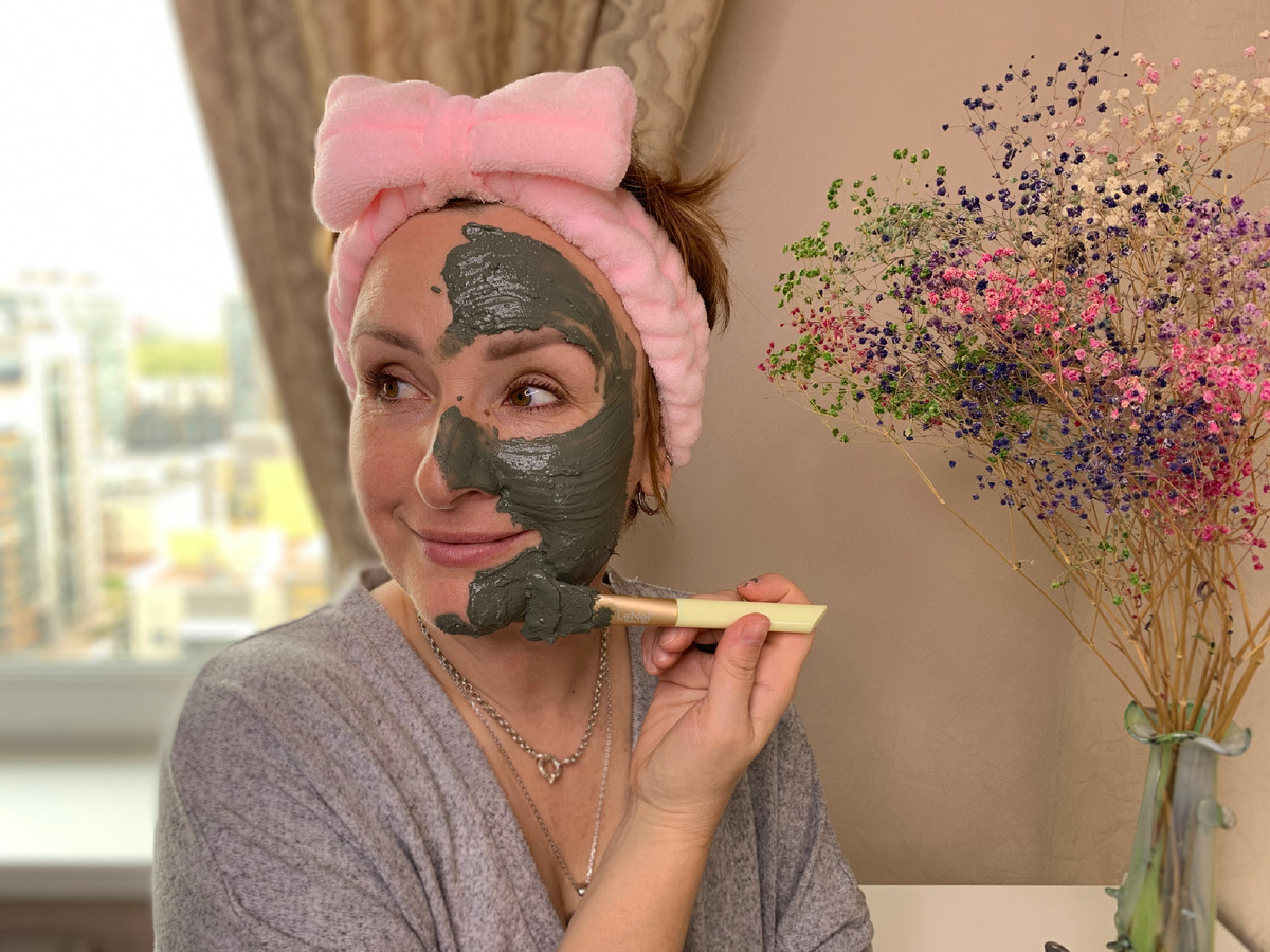 Маска в домашних условиях на основе глины