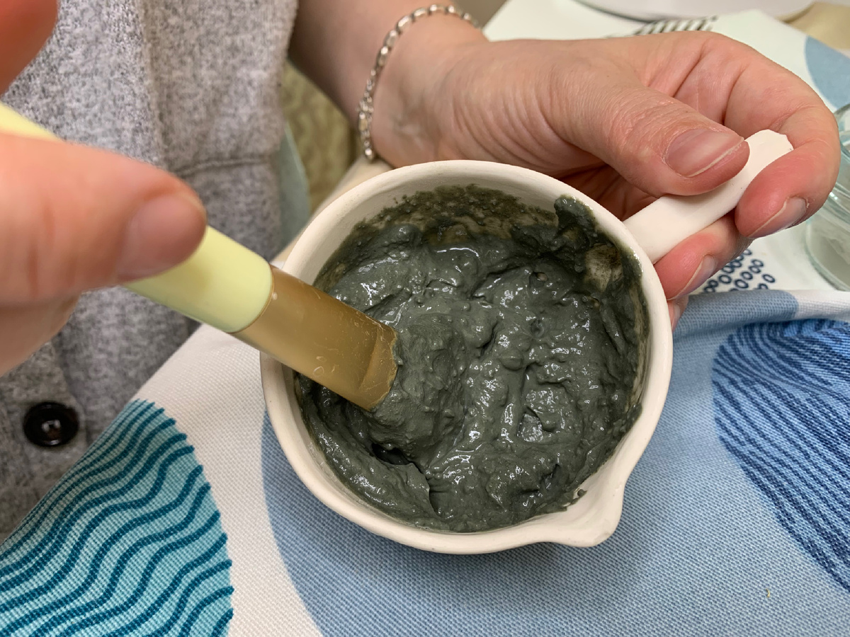 Маска на основе глины