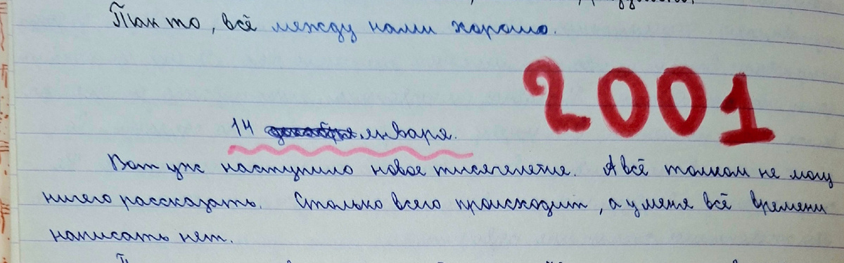 Из личного дневника автора.