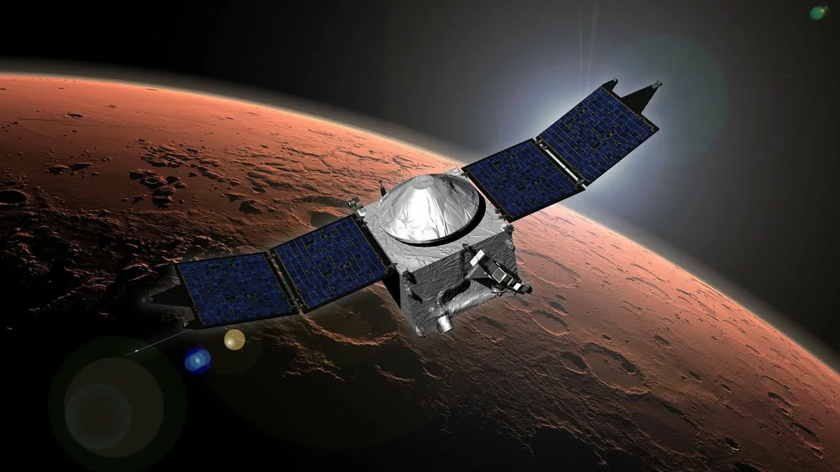 миссия MAVEN (Mars Atmosphere Volatile Evolution) NASA
