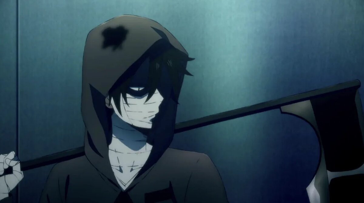 Кадр из аниме «Ангел кровопролития»   📷