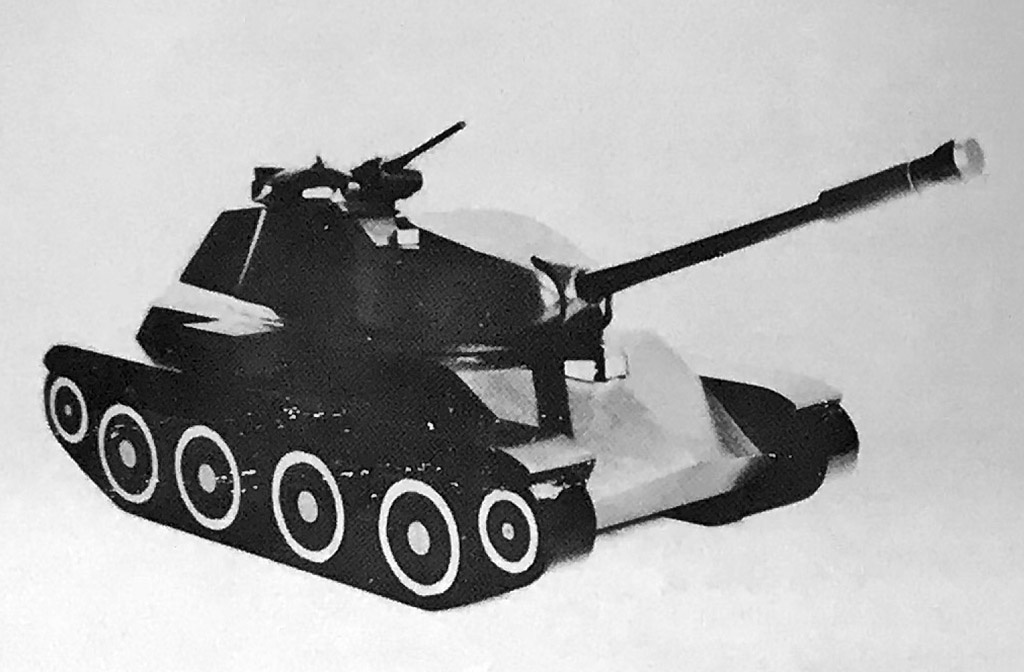 TS-9, облегченный средний танк по "быстрому" варианту.