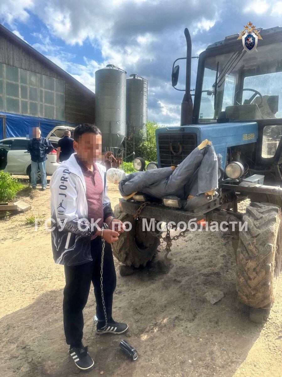 Следственный эксперимент - фото ГСУ СКР по Московской области.