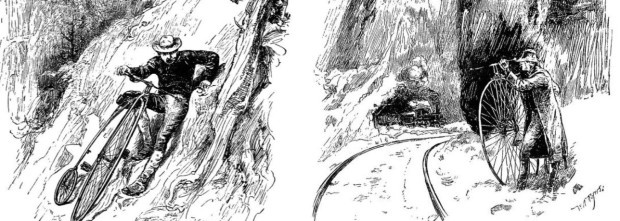 Тяготы пути. Фото: из книги «Вокруг света на велосипеде»