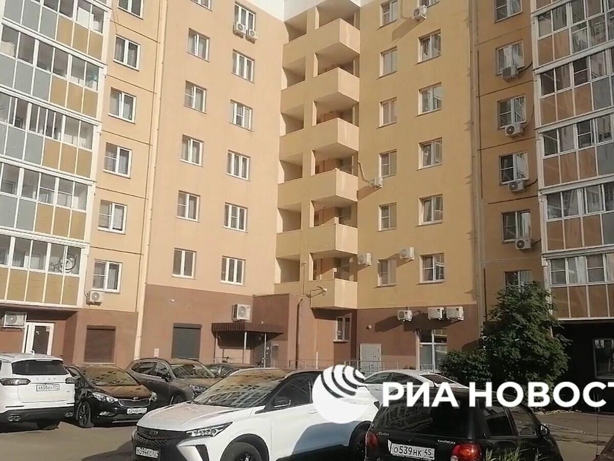    Дом в Челябинске, в котором жил участник атаки БПЛА в Иркутской области© РИА Новости