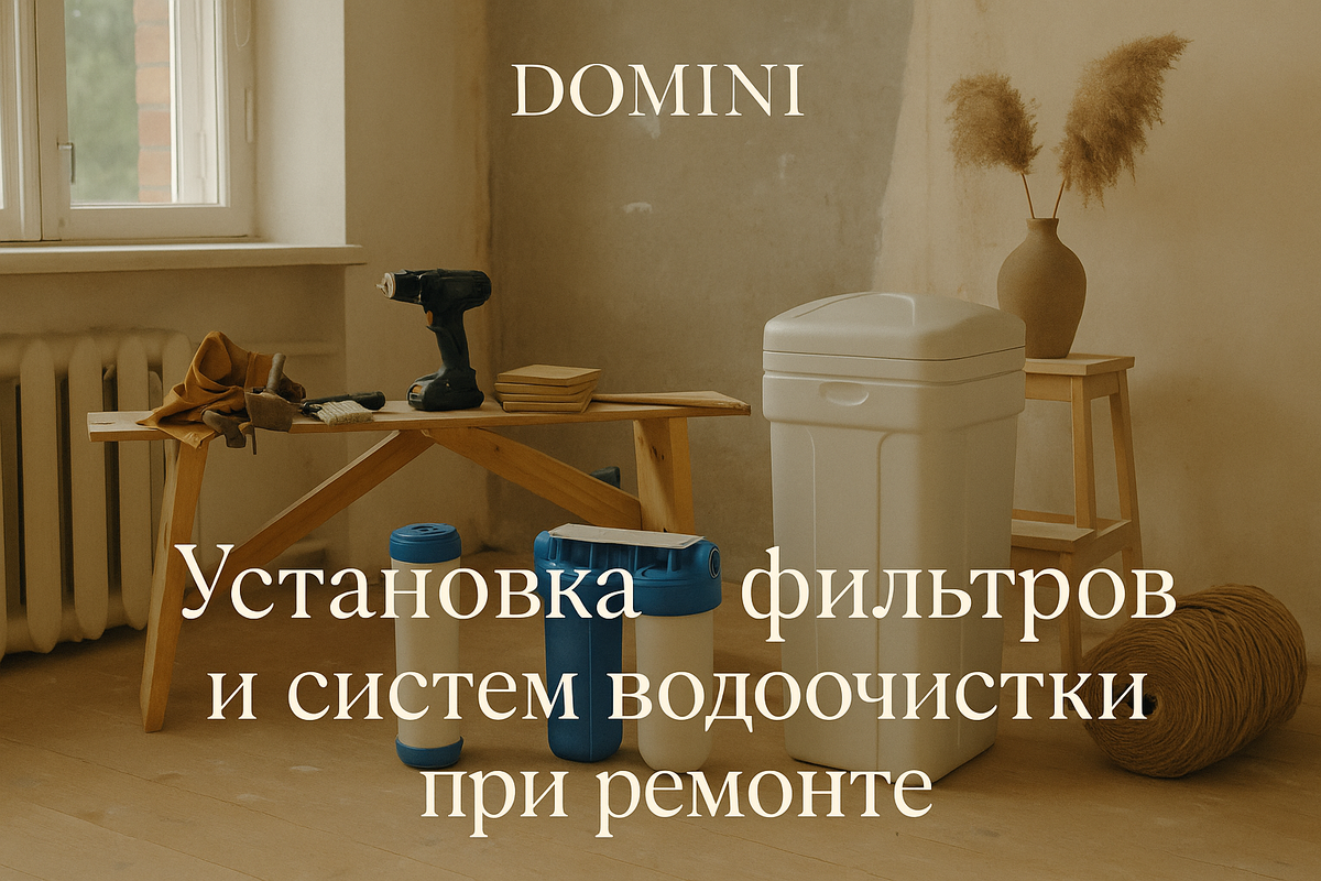    Как выбрать систему водоочистки во время ремонта дома?