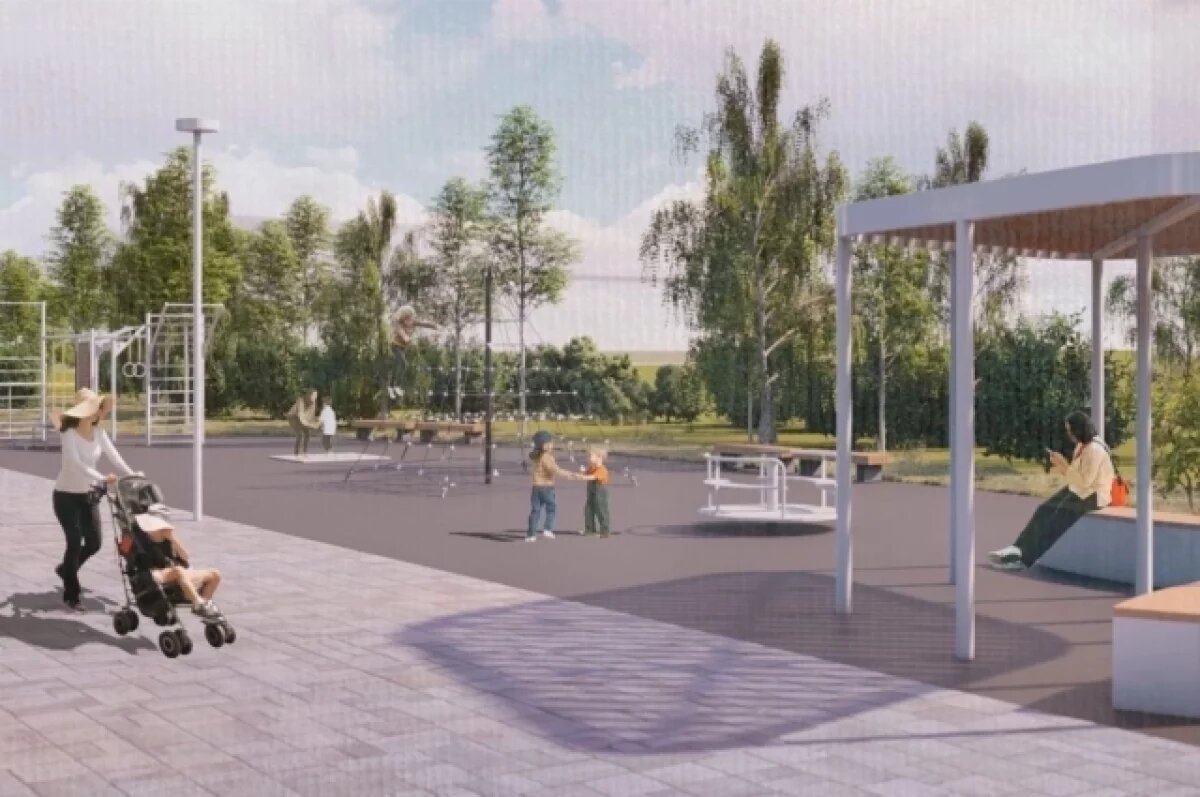    В Жатае появился новый бульвар и паровой фонтан