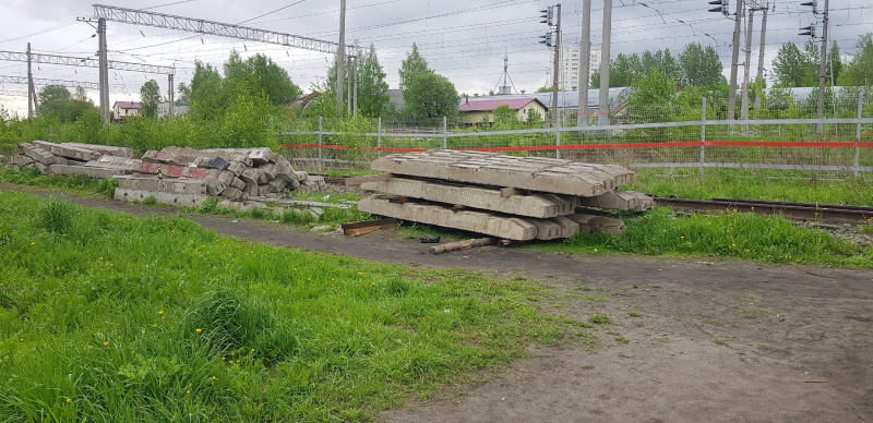    Народную тропу через ж/д пути в Петрозаводске ликвидировалиИрина Меркова