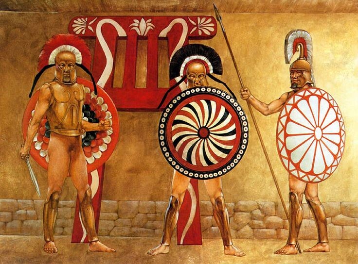 первые цари Спарты,видите какие бедные и одеть нечего им,взято из интернета для иллюстрации 