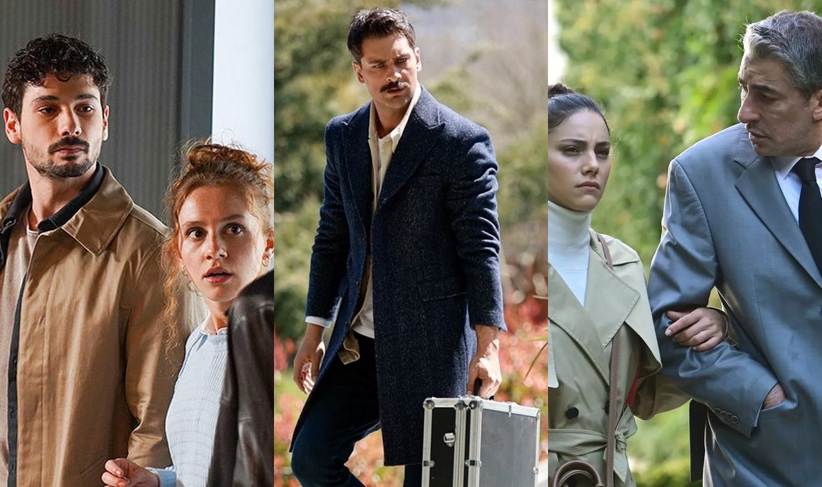 кадры из сериалов "Позвоните моему менеджеру", "Невиновный подсудимый" и "Эта девушка"