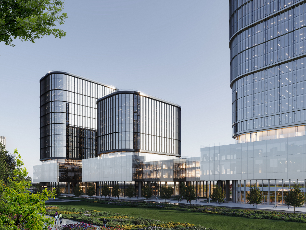 Премиальный офисный квартал STONE Ходынка 2