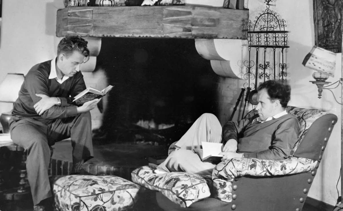 Кинорежиссеры Григорий Александров (слева) и Сергей Эйзенштейн в Голливуде. © РИА Новости / РИА Новости