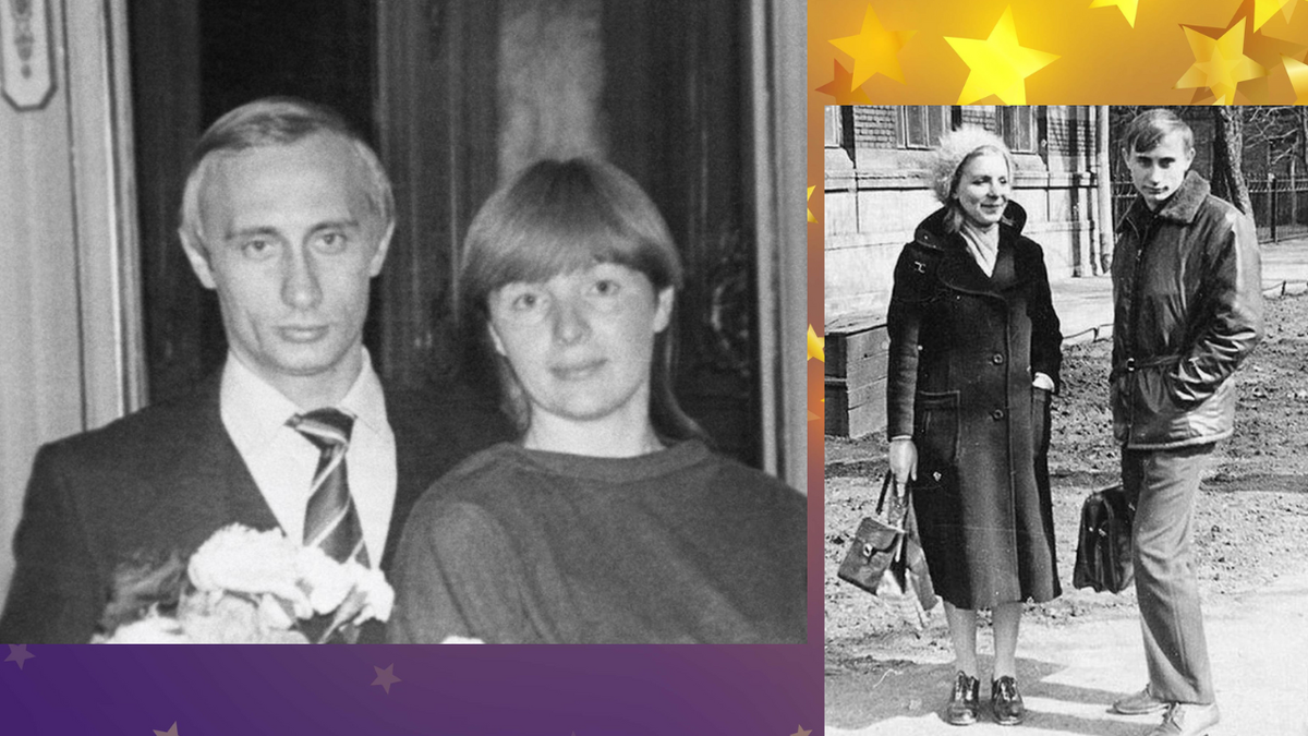 Молодые Володя и Людмила