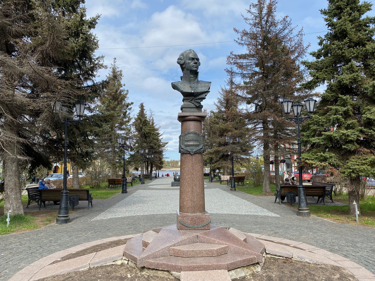 Бульвар Федора Ушакова в Рыбинске