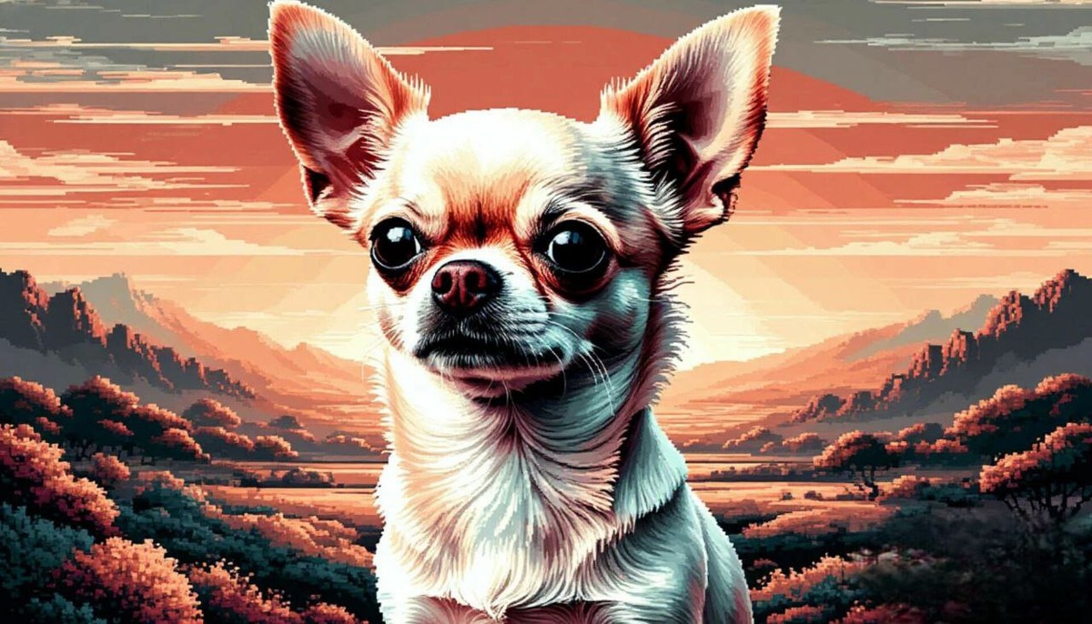 Серьезная мексиканская собака