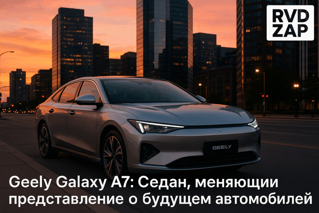    Дизайн седана Galaxy A7 от Geely раскрыт полностью admin