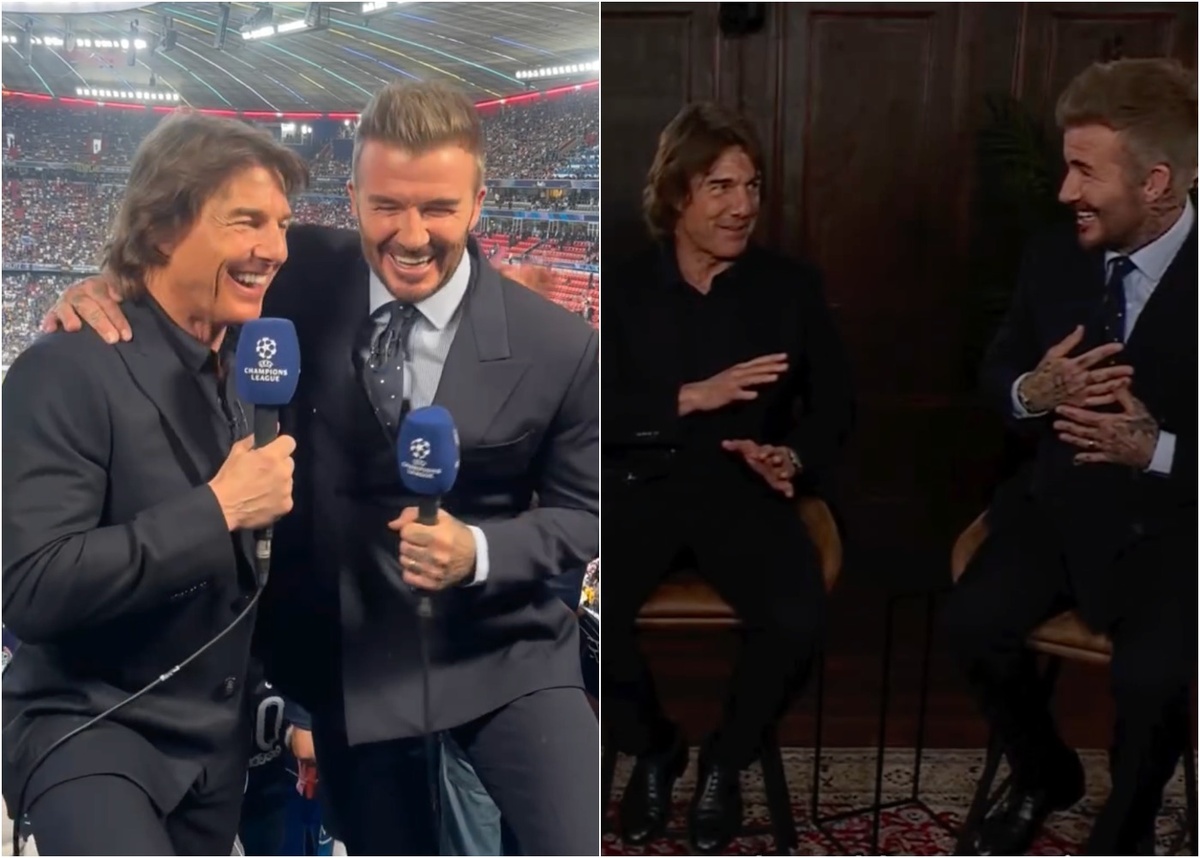 Том Круз и Дэвид Бекхэм