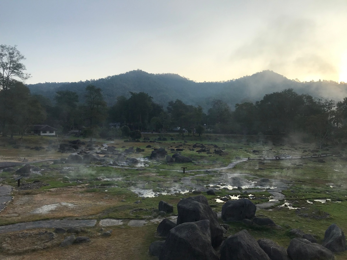 Вьетнам, горячие источники Thap Ba Hot Springs