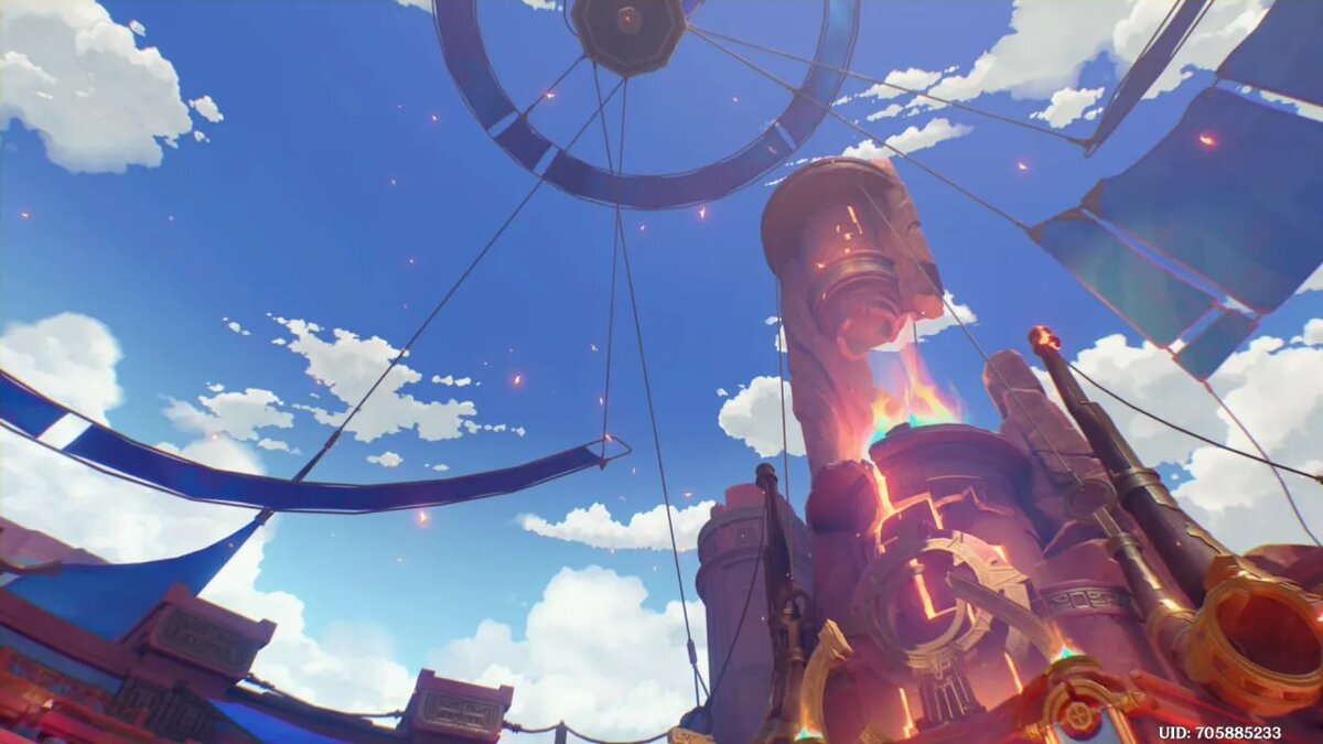 Кадр из игры Genshin Impact   📷