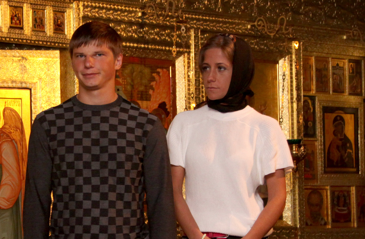 Андрей Аршавин и Юлия Барановская. Фото: Илья СМИРНОВ, КП