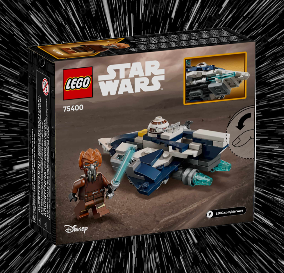 LEGO Star Wars 75400 Plo Koon's Jedi Starfighter Microfighter