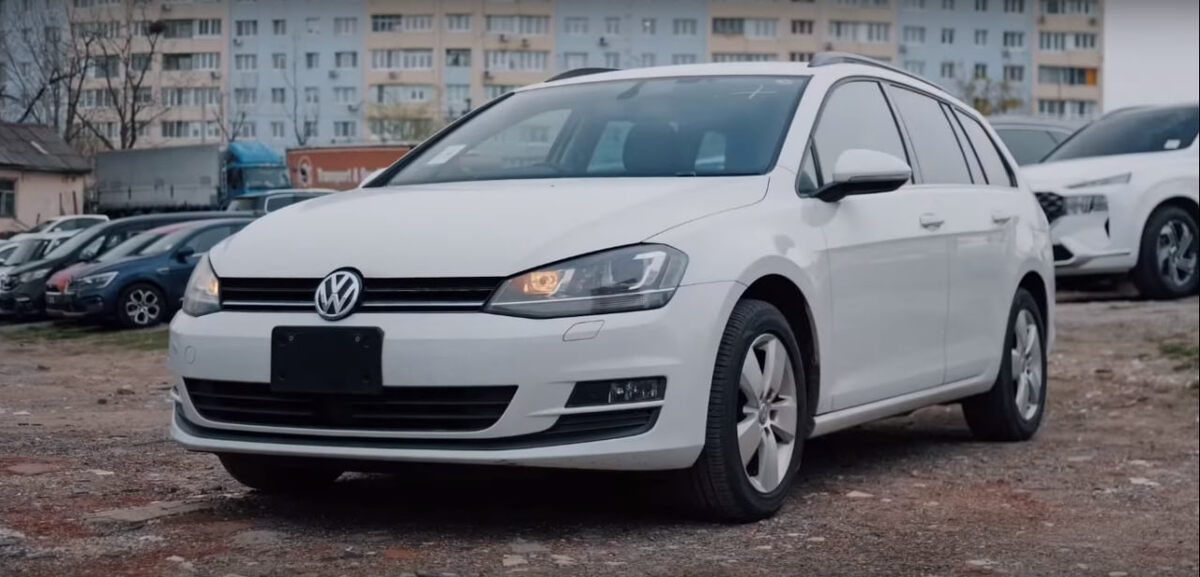 Volkswagen Golf Variant. Источник: скриншот из VKвидео канала «Япония Транзит»