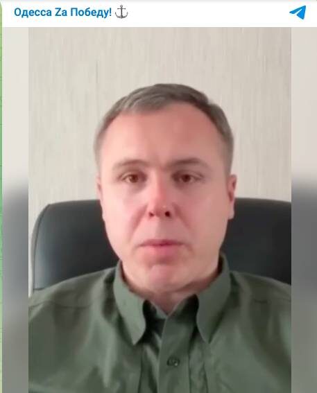   Роман Костенко. Фото: стоп-кадр видео т-г