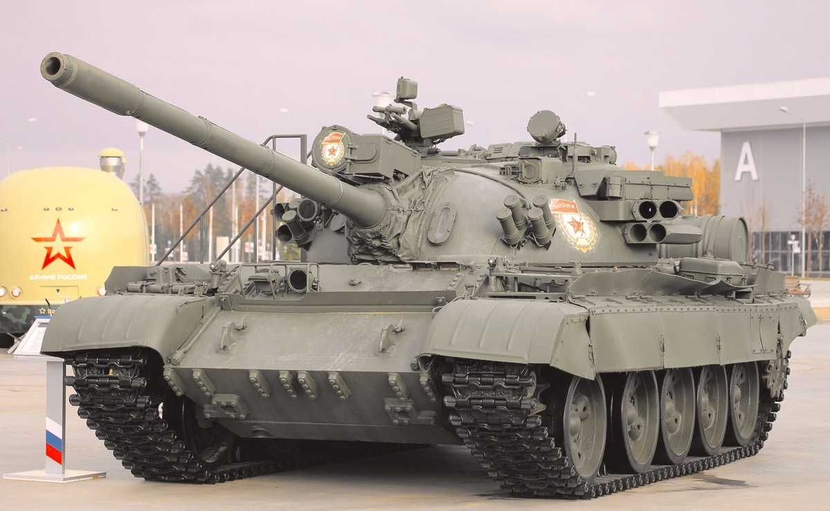 Т-55АД в парке «Патриот»
